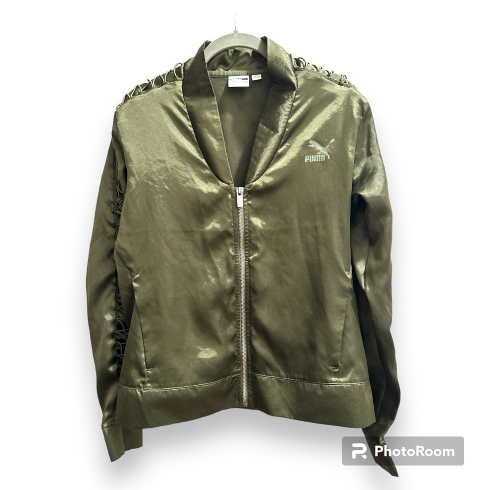 Brand new PUMA olive colored jumpsuit